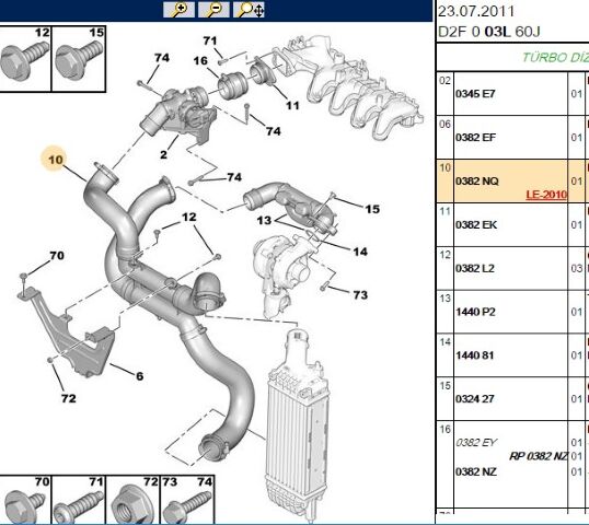 Hava Filtre Hortumu (0382.RY) (,00382.LP,0382.NQ)
