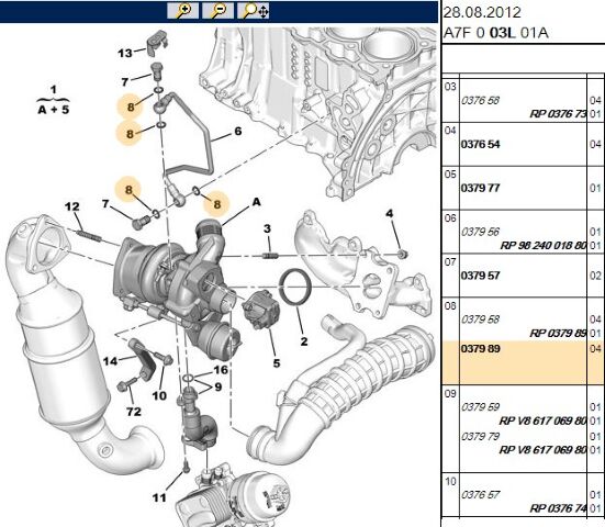 Cıvata Contası Turbo Gresleme Boru Vida Oring Conta (0379.89) (,00379.58)