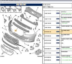 Psa Ön Tampon Alt Darbe Emici