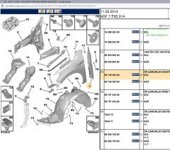 Psa Sol Ön Çamurluk Akustik Lastiği
