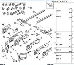 Şase Parçası Sase Sol 206 (7212.Z9)