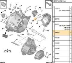 Şanzıman Keçesi Sanzıman Keçesı (10 Luk) (eski No 2228 19) (2212.23) (,02228.19,2212.07,221223)