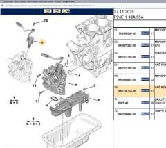 Psa Yağ Pompası Elektrovanası