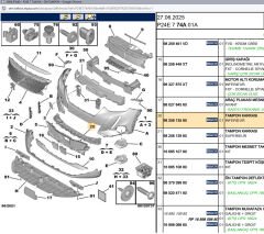 Psa Ön Tampon Darbe Emici