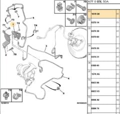 Elektrovana Vakum Elektrovanası Dv6ated 207/307/308/partner Tepe (1618.QK)