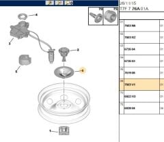 İstepne Tutucu Demir 307/308 (7603.V1)