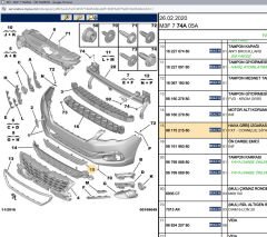 Psa Ön Tampon Alt Havalandırması