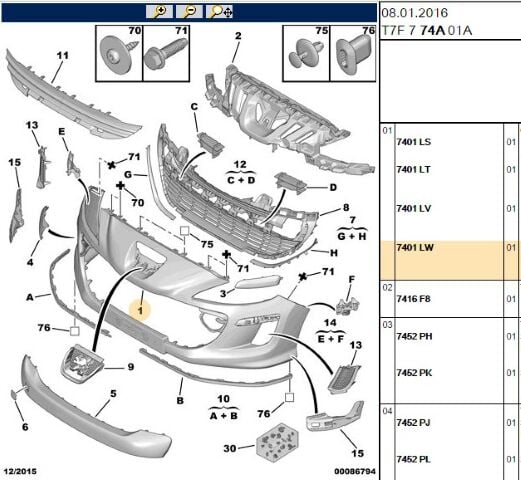 Ön Tampon Far Yıkamalı 308 (ö S ) (7401.LW)