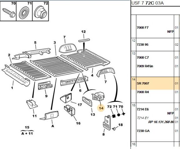 Alt Taban Köşe Sacı Sag Arka Marbıyel Köse Boxer (7007.SR) (,07008.E2)