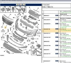 Psa Ön Tampon Izgarası