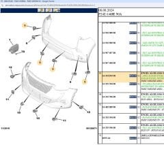 Psa Ön Tampon Park Sensörü 3556444