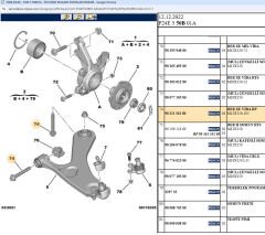 Psa Alt Tabla Vidası