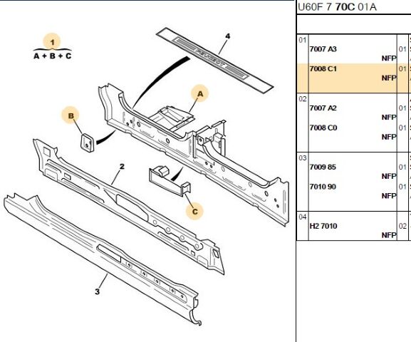 Marşpiyel Bakaliti (7009.C1) (,07009.86)
