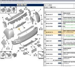Psa Arka Tampon Nikelajı