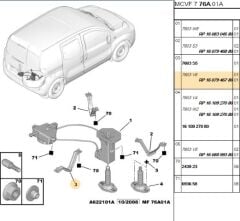 İstepne Kriko Bağlan Ayak (7603.V6) (,0MESNET ,1607946780,7251.FZ)