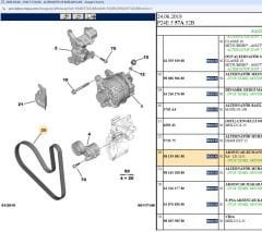 Psa Alternatör Kayışı 03649033