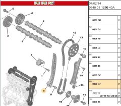 Eksantrik Gergisi 1 3 55205448 Bipper Sılındır Kapagı Ve Trıger (0829.G7)