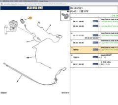 Psa Depo Dışı Yakıt Filtresi 0E145064