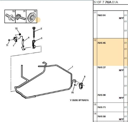 Istepne Cıvatası 106 206 405 Restyl Expert I - Iı (7615.45)