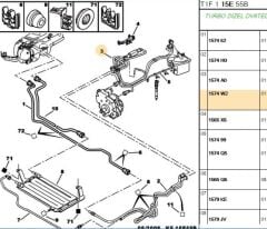 Yakıt Hortumu Dw6 207/307/308/407 (1574.W2) (,01574.C9)