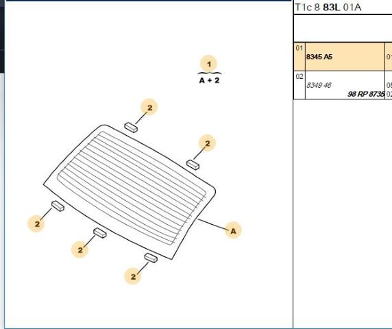 Arka Cam 206 Cc (8345.A5) (,08345.94)