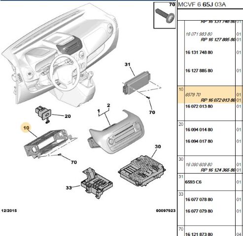 Radyo Bağlantı Kasası (6579.70) (,01607201380,RADYO MESNEDİ )