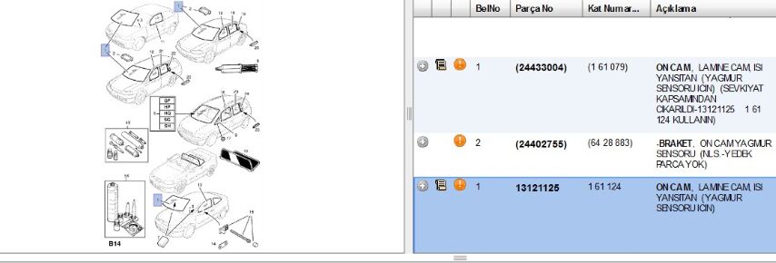 Ön Cam Astra G Atarmitli On Isı Yansıtan Yag Sen Lu Astg (13121125)