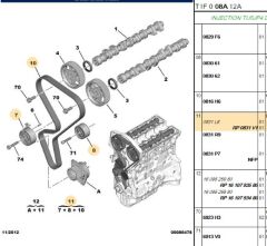 Triger Tamir Kiti Yeni No 1643638180 (0831.V1) (,00831.L6,1643638180,DİSTRİB KİTİ )