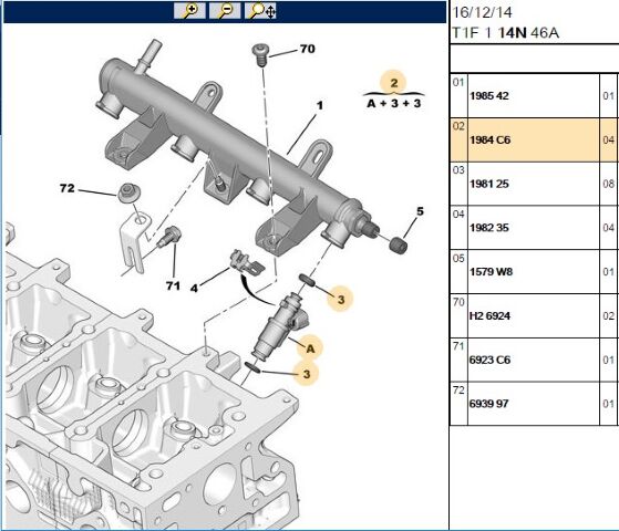 Enjektör 206 Tu5jp (1984.C6)