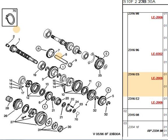 Kamalı Mil (ö S ) Yeni No 2316 E5 (2316.E5) (,02316.E5)