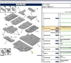 Psa Motor Alt Deflektörü 9826460980 9840826780
