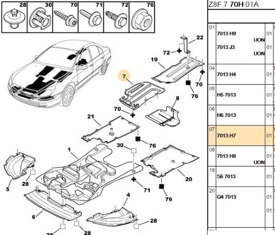 Alt Havalandırma 607 (7013.H7)