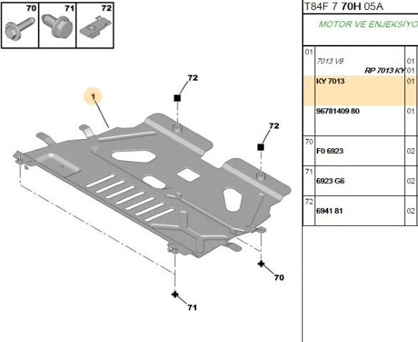 Karter Muhafazası 308 (7013.KY) (,07013.V9)