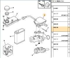 Fren Hidrolik Yağ Deposu Hid Alt 307 Ym (4635.A6)