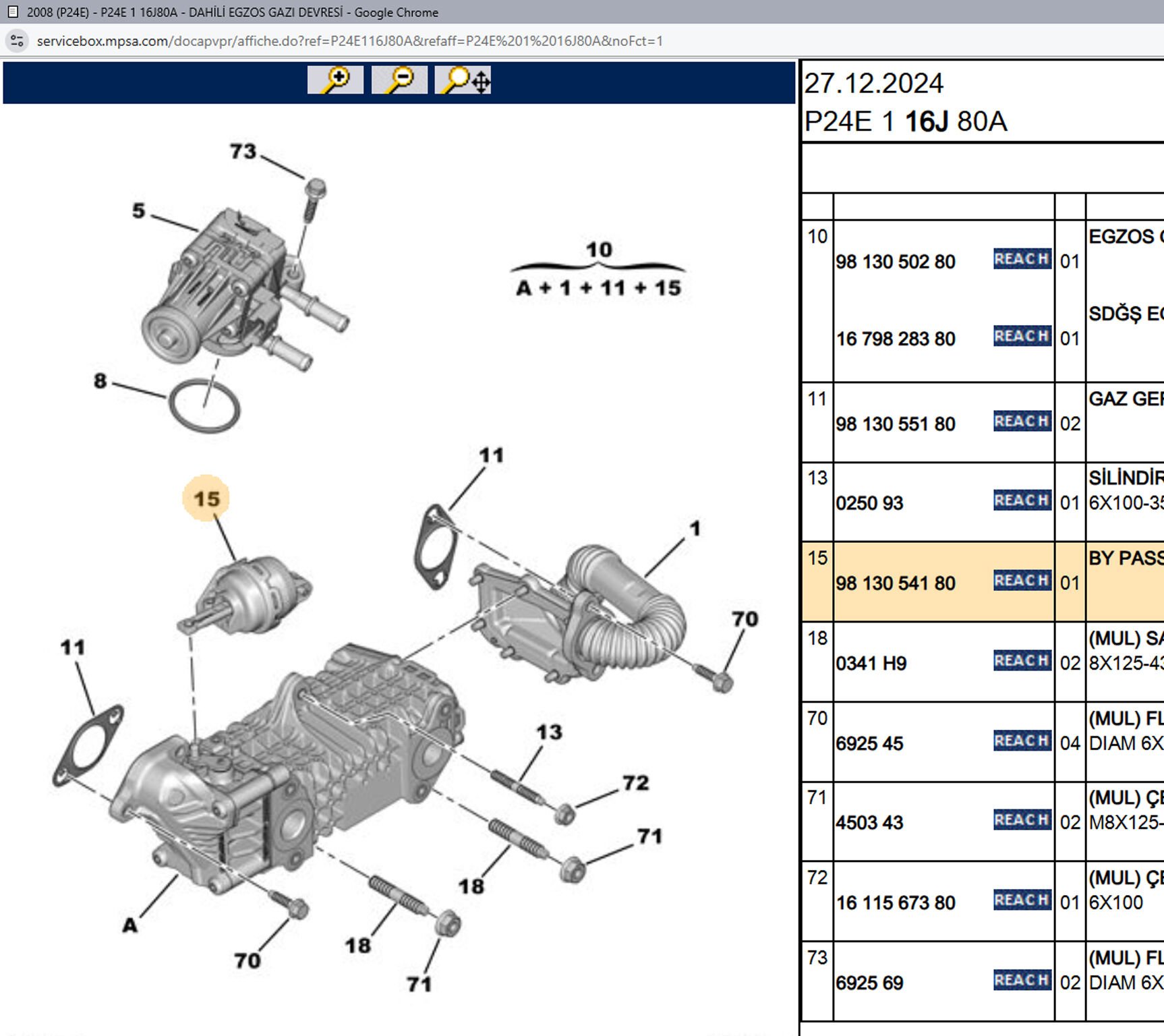 Psa By Pass Aktivatörü 3564313