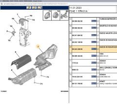 Psa Egsoz Isı Kalkan Sacı