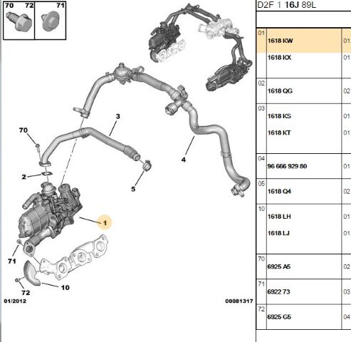 Egr Modülü 407 Dt20c (1618.KW)