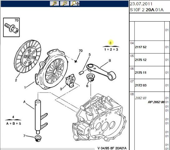 Debriyaj Kiti Debrıyaj Kıtı Tu3jp/ma 106/206/206 /306 106/206/206/306 (2052.88) (,02050.G8,2050.H2,2050.44,2050.02)
