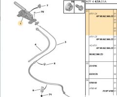 El Fren Tabancası (4701.C4) (,04701.A3,FREN LEVYESİ )