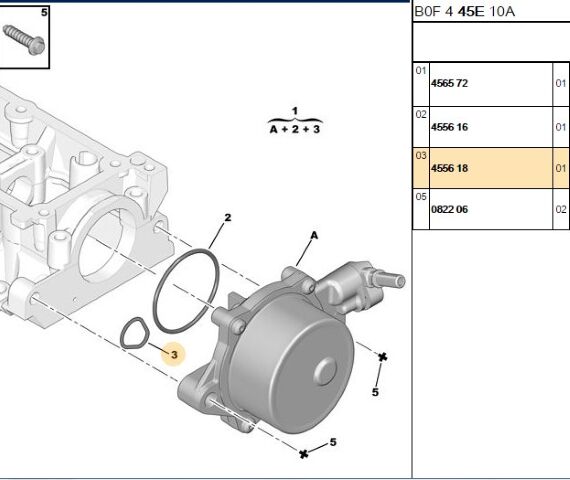 Conta Oring Vakum Pompası Dv4 Küçük Tüm Seri (4556.18)