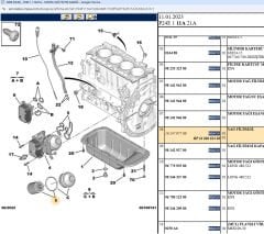 Psa Yağ Filtresi 1624797780 1624797780 3557009