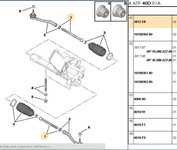 Rot Kolu 207 (3812.E8)