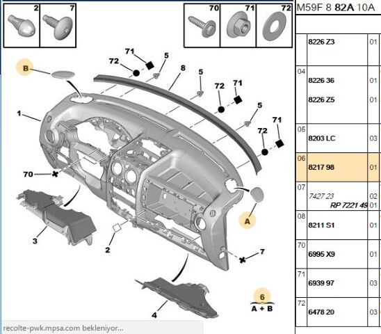 Hoparlör Kapak Gögüstekı 2003 Partner (8217.98)