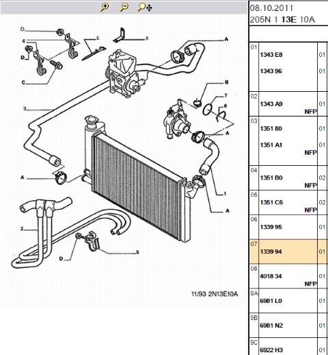 Su Hortum Contası 306 Restyl 406 607 (1339.94)