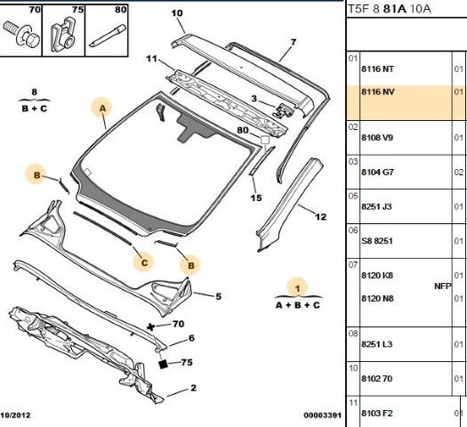 Ön Cam 307 Cc Üretime Kapalıdır (8116.NV) (,08116.JS,8116.CA)