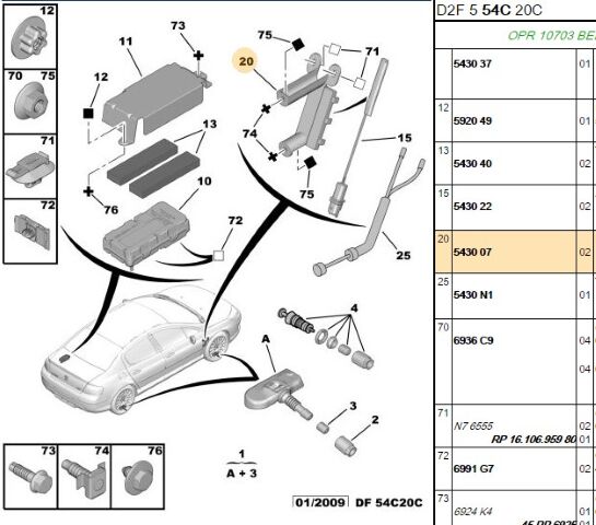 Braket 407 (5430.07)