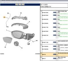 Psa Ayna Dış Sıcaklık Müşiri