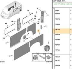 Arka Çamurluk İç Bakaliti (7467.GS) (,07467.W8)