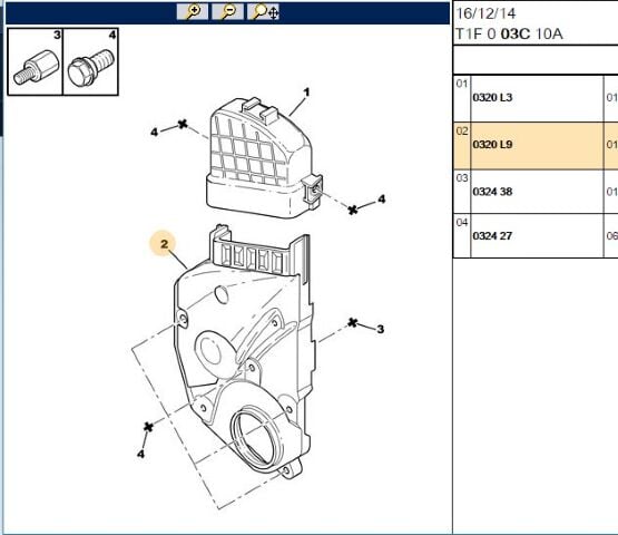 Triger Kapak Trıger Alt 106/206/306 Tu5jp Karter (0320.L9) (,00320.A7,0320.A8)