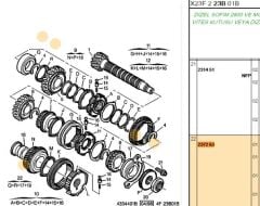 Kamalı Mil Rulman Kiti Mıl Rul Kıtı 2500/boxer (2372.63) (,02317.67,2317.68)